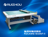 RZCAM5_1512AF_II Efficient Flatbed Texitile cutting machine
